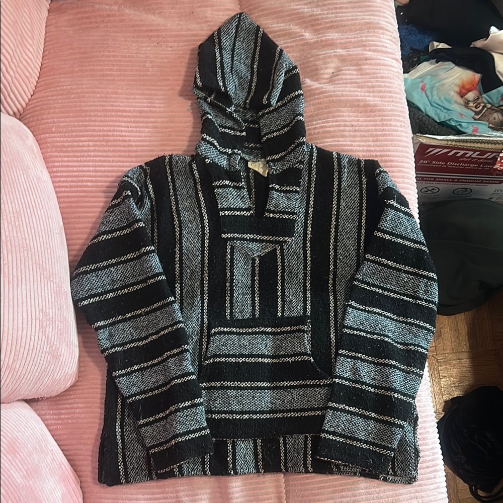 Blue and Navy Baja Jacket